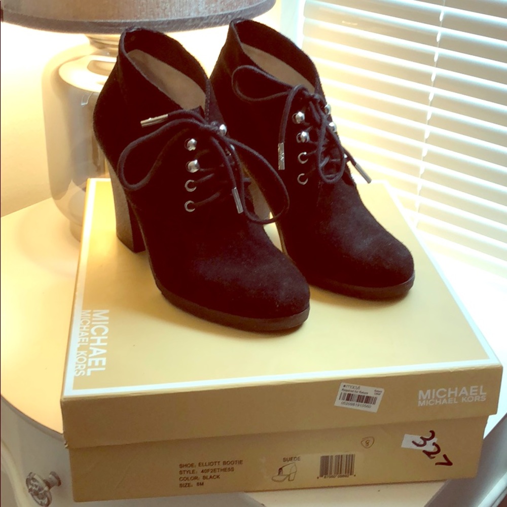 Michael Kors Suede Booties
